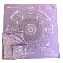 Toalha para Oráculo - Mandala para Tarot e Pêndulos Toalha para Oráculo - Mandala para Tarot e Pêndulos