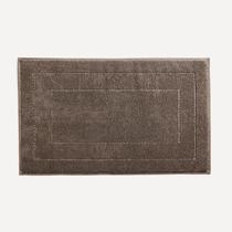 Toalha para pés felpuda Solare cinza 48x80 cm retangular 100% algodão - Karsten Toalha para pés felpuda Solare cinza 48x80 cm retangular 100% algodão - Karsten