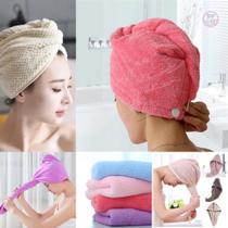 Toalha para secar cabelo de microfibra