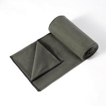 Toalha para Tapete de Yoga Amazon Basics 188x61 cm Antiderrapante Cinza Toalha para Tapete de Yoga Amazon Basics 188x61 cm Antiderrapante Cinza