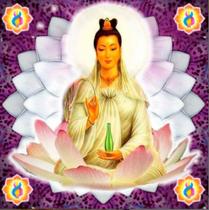 Toalha Para Tarô E Oráculos Kuan Yin 2 Em Veludo + Presente Toalha Para Tarô E Oráculos Kuan Yin 2 Em Veludo + Presente