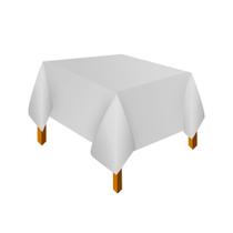 Toalha perolada prata (70x70 cm.) c/ 10 un.