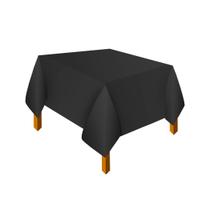 Toalha perolada preto (70x70 cm.) c/ 10 un.