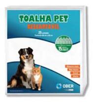 Toalha Pet Descartável Pacote 25 unidades 80cm x 49cm