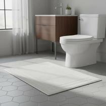 Toalha Piso Antiderrapante Atlântica 50x75cm Branco Toalha Piso Antiderrapante Atlântica 50x75cm Branco