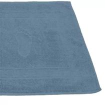 Toalha Piso Buettner 45 x 70cm Pezinhos Azul Petroleo