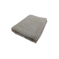 Toalha Piso Chao Banheiro Atoalhada Antiderrapante Hotel Pousada 50 x 70 Corttex Cinza