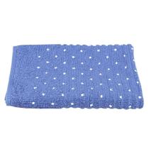 Toalha Piso de Banheiro 50x70cm Atlântica Basic Azul Clássico