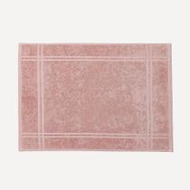 Toalha Piso Metropole 45x65cm Karsten Cor:Rosa Vintage