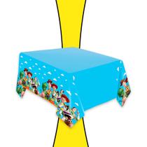 Toalha Plástica 118x180 Decoração Toy Story no Espaço festa