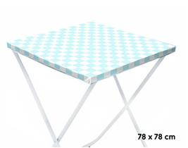 Toalha Plástica Cobre Mancha Xadrez Azul Claro 78x78cm 10 Unidades Campfestas - Inspire sua Festa Loja Toalha Plástica Cobre Mancha Xadrez Azul Claro 78x78cm 10 Unidades Campfestas - Inspire sua Festa Loja