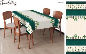 Toalha Plástica de Mesa Térmica 6 lugares / 2,00m x 1,40m