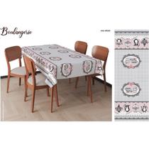 Toalha Plástica de Mesa Térmica 6 lugares / 2,00m x 1,40m