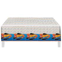 Toalha Plástica Festa Hot Wheels - 01 Unidade - Festcolor - Rizzo Toalha Plástica Festa Hot Wheels - 01 Unidade - Festcolor - Rizzo