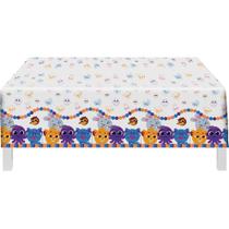 Toalha Plástica para Decoração de Mesa Festa Temática - Bolofofos - Festcolor Toalha Plástica para Decoração de Mesa Festa Temática - Bolofofos - Festcolor