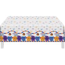 Toalha Plástica para Decoração de Mesa Festa Temática - Bolofofos - Festcolor Toalha Plástica para Decoração de Mesa Festa Temática - Bolofofos - Festcolor