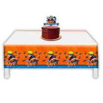 Toalha Plástica para Decoração de Mesa Festa Temática - Naruto Shippuden - Festcolor Toalha Plástica para Decoração de Mesa Festa Temática - Naruto Shippuden - Festcolor