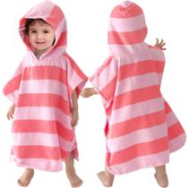 Toalha Poncho com Capuz para Bebê VOOVA & MOVAS 53x53 cm Algodão