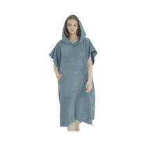 Toalha poncho de surf de secagem rápida para adultos, hoodie de microfibra, roupão de praia e toalha