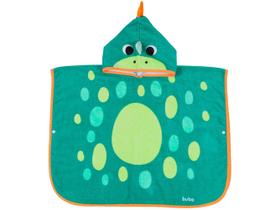Toalha Poncho Zoo Dino 100% Algodão 17067 - Buba Toalha Poncho Zoo Dino 100% Algodão 17067 - Buba