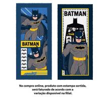 Toalha Praia felpuda Infantil Menino Lepper Estampa Batman