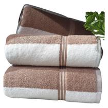 Toalha Praia Piscina 450g Ipanema 80x150 cm Bege