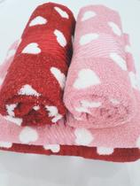 Toalha Prisma Felpuda Jogo 4 Peças 2 Banho 2 Rosto Döhler