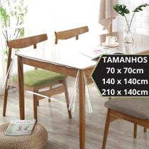Toalha Protetor Mesa Plástica Transparente Impermeável Vários Tamanhos Cristal Cozinha Organização Toalha Protetor Mesa Plástica Transparente Impermeável Vários Tamanhos Cristal Cozinha Organização