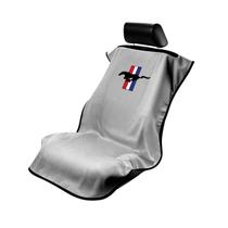 Toalha Protetora para Banco Seat Armour Mustang Pony Cinza