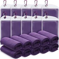 Toalha Redbaker Cooling Microfiber 100x30 cm 20 unidades roxa