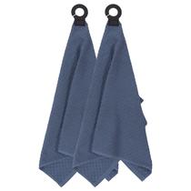 Toalha Ritz Premium Hook and Hang 18 x 28 cm, pacote com 2 unidades, azul federal