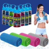 Toalha Rosto Esportiva Micorfibra Resfriamento Seca Rápido Academia Esporte Atividades Fisicas Fitness