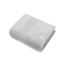 Toalha Rosto Platine Fio Egipcio 50cm x 80cm Prata Bouton