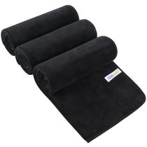 Toalha SINLAND Microfiber Quick Dry, pacote com 3, 41x81 cm