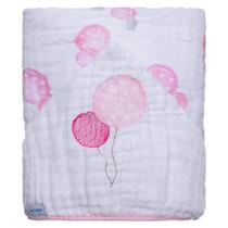 Toalha soft fraldada, Balõezinhos. 100% algodão