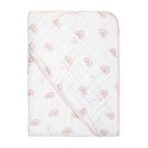 TOALHA SOFT PAPI REF1920 CHUVA DE AMOR - 100% Algodão, 80cm x 80cm