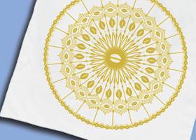 Toalha Tarô Mandala Afro mesa de oráculos, Búzios e altar Toalha Tarô Mandala Afro mesa de oráculos, Búzios e altar