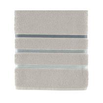 Toalha Teka De Rosto Dry Luiza Cinza