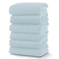 Toalha TENSTARS 41x71 cm, conjunto de 6 Quick Dry Soft Toalha TENSTARS 41x71 cm, conjunto de 6 Quick Dry Soft