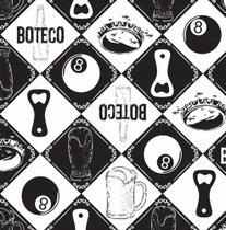 TOALHA TNT ESTAMPADA BOTECO 0,68 X 0,68 m C/ 5 PEÇAS