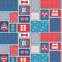 TOALHA TNT ESTAMPADA PATRULHA CÃO CACHORRO 2,18 X 1,38 m