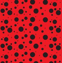TOALHA TNT ESTAMPADA VERMELHO BOLA PRETA 2,18 X 1,38 m TOALHA TNT ESTAMPADA VERMELHO BOLA PRETA 2,18 X 1,38 m