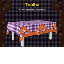 Toalha TNT Estampado Halloween Roxa 2 MT X 1,40 MT Toalha TNT Estampado Halloween Roxa 2 MT X 1,40 MT