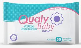 Toalha umed qualy baby c/50und