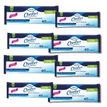 Toalha Umedecida Adulto Tena Confort C 40 Hidrata e Protege 8 pacotes Toalha Umedecida Adulto Tena Confort C 40 Hidrata e Protege 8 pacotes