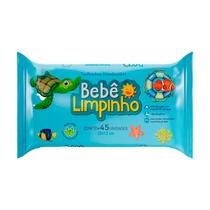 Toalha Umedecida Bebê Limpinho 45 Unidades Toalha Umedecida Bebê Limpinho 45 Unidades