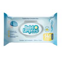 Toalha Umedecida Bebê Limpinho Premium 140 Unidades Toalha Umedecida Bebê Limpinho Premium 140 Unidades