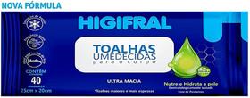 Toalha umedecida Higifral c/ 40