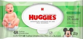 Toalha umedecida Huggies Turma da Mônica Max Clean c/ 48 Toalha umedecida Huggies Turma da Mônica Max Clean c/ 48