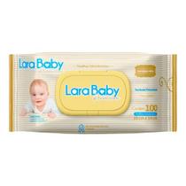 Toalha Umedecida Lara Baby Premium 100 Unidades